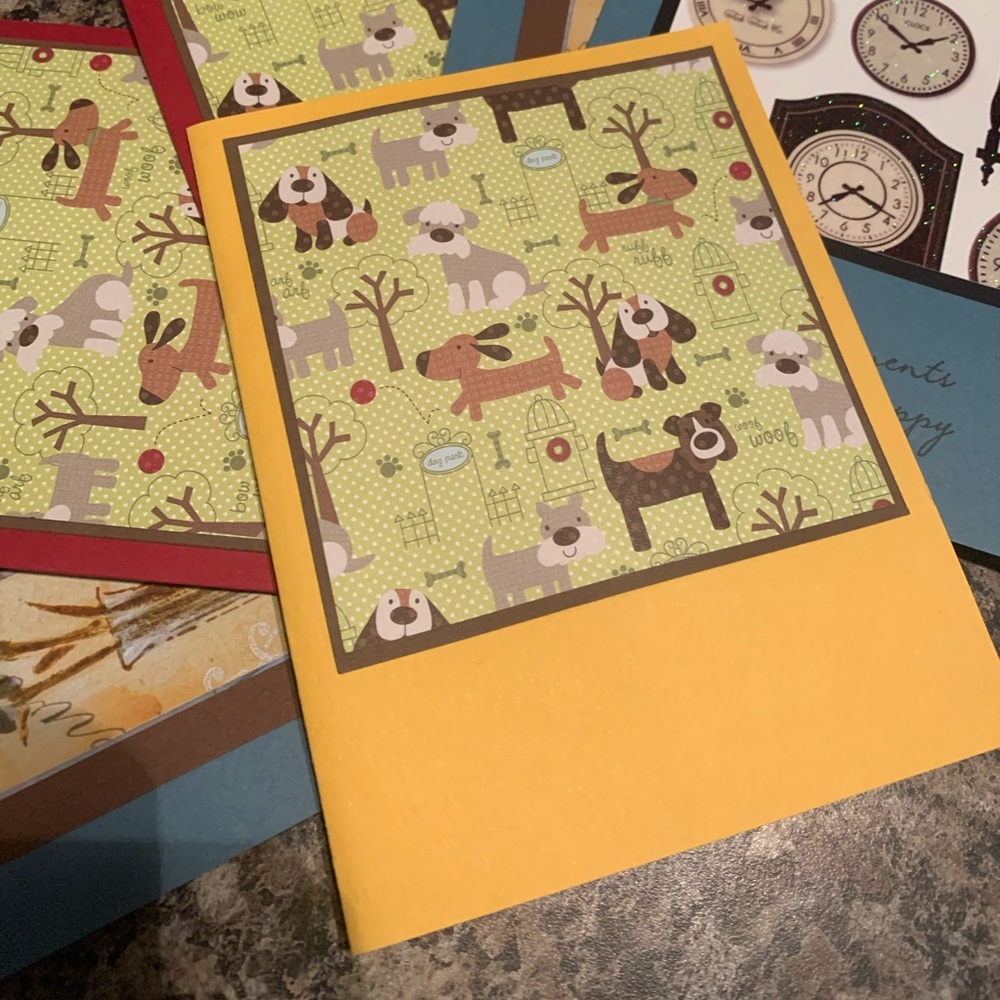 Clearance sale! 6 set of miscellaneous handmade cards!